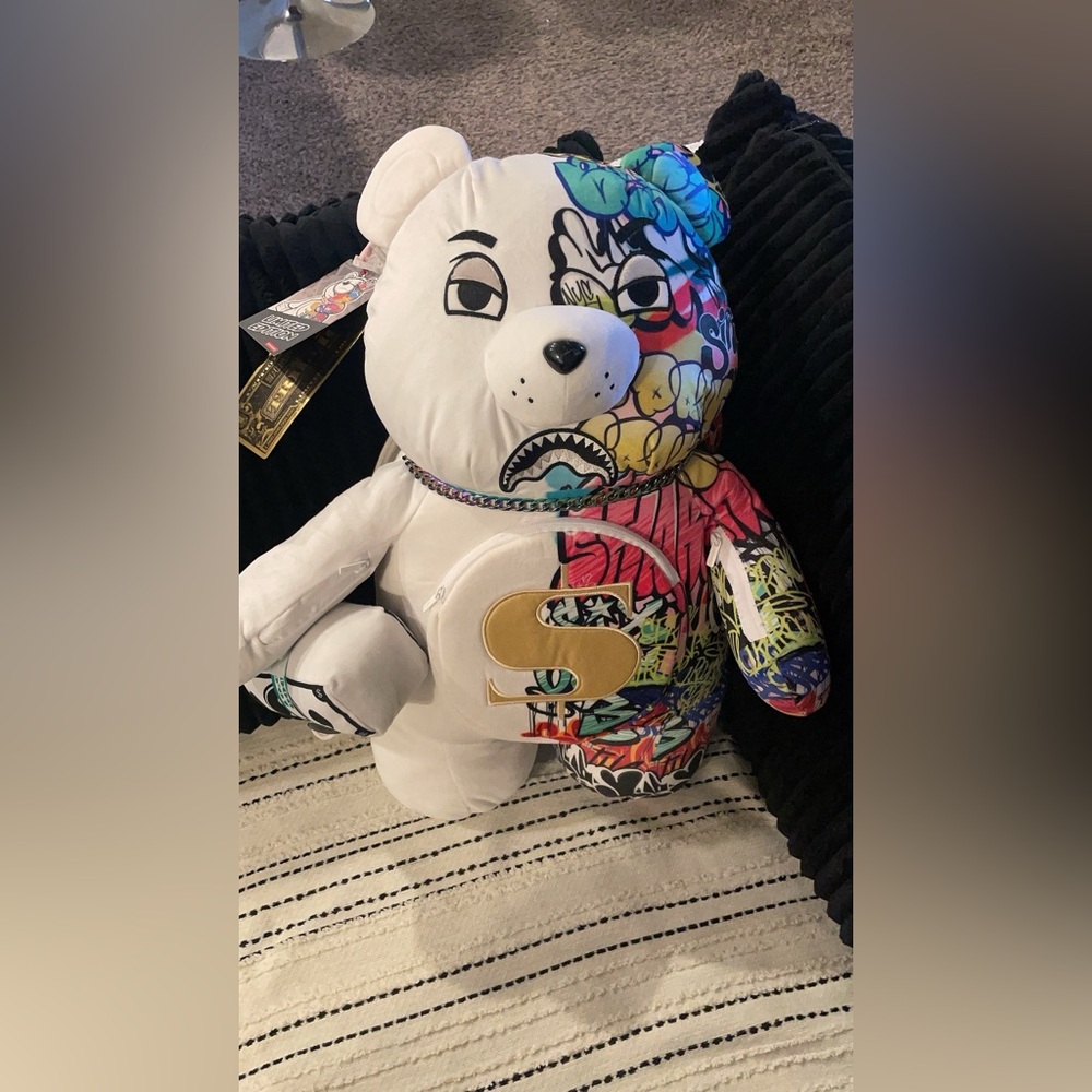 Sprayground bear backpack